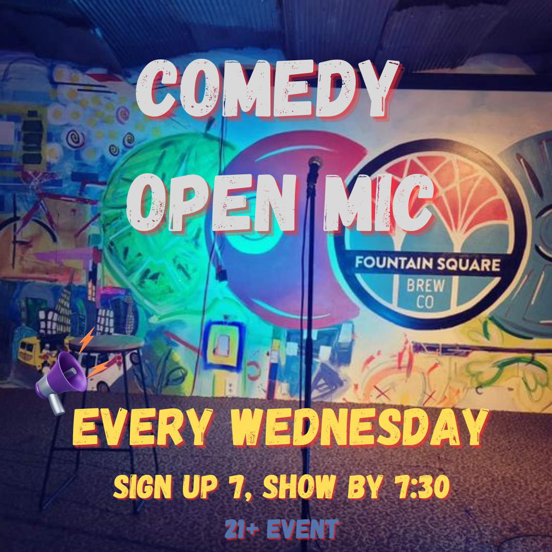 $5 pint night and comedy open mic is every wednesday. sign up starts at 7 p.m.