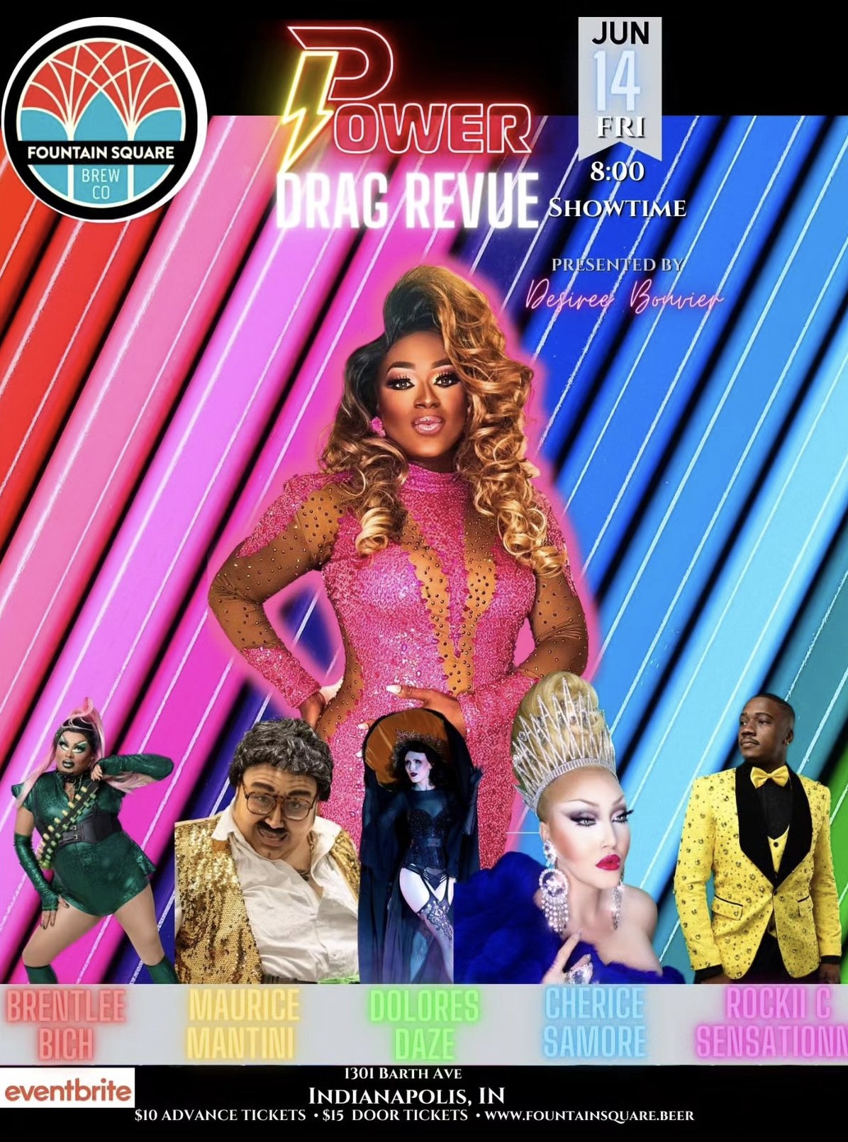 power drag revue returns with their showcase on friday, june 14 at 8. must be 21 or older, tickets are 10 dollars presale and 15 dollars day of show.
